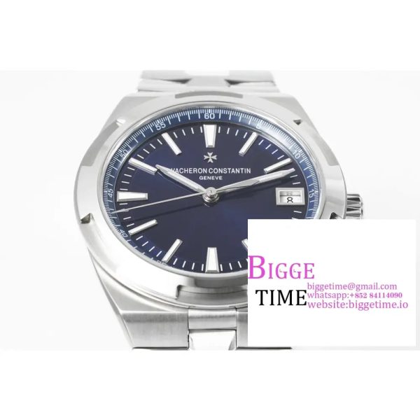 Overseas 4500V SS ZF 1:1 Best Edition Blue Dial on SS Bracelet A5100 - Image 7