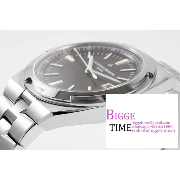 Overseas 4500V SS ZF 1:1 Best Edition Brown Dial on SS Bracelet A5100 - Image 4