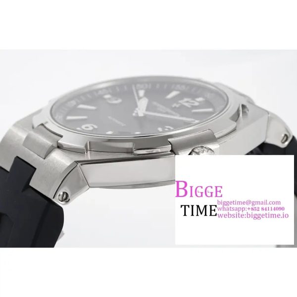 Overseas 47040 SS PPF 1:1 Best Edition Black Textured Dial on Black Rubber Strap A1226 - Image 4