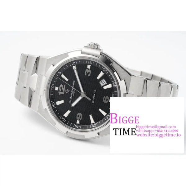 Overseas 42mm 47040 Black Dial SS Bracelet PPF A1226SC - Image 3