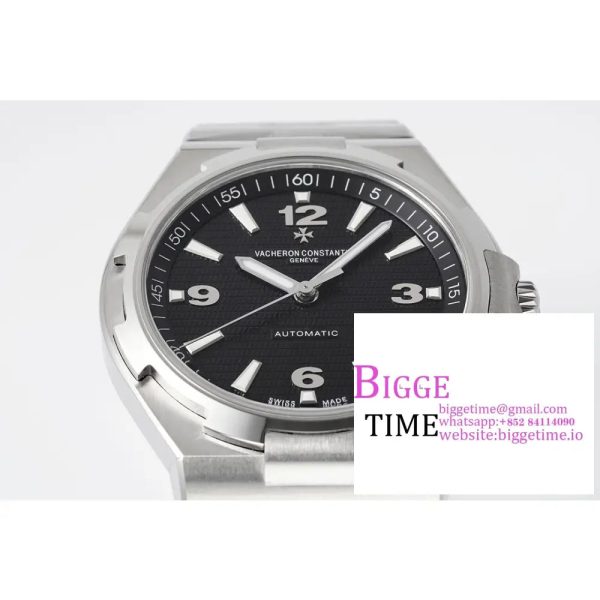 Overseas 42mm 47040 Black Dial SS Bracelet PPF A1226SC - Image 7