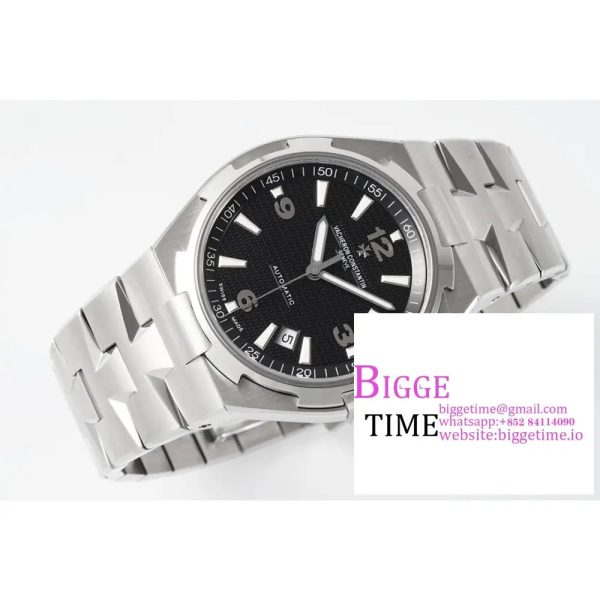 Overseas 42mm 47040 Black Dial SS Bracelet PPF A1226SC - Image 6