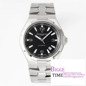 Overseas 42mm 47040 Black Dial SS Bracelet PPF A1226SC