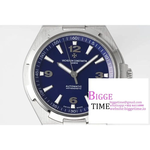 Overseas 42mm 47040 Blue Dial SS Bracelet PPF A1226SC - Image 5