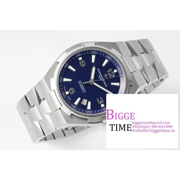 Overseas 42mm 47040 Blue Dial SS Bracelet PPF A1226SC - Image 3