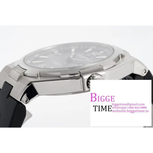 Overseas 47040 SS PPF 1:1 Best Edition Gray Dial on Black Rubber Strap A1226 - Image 2