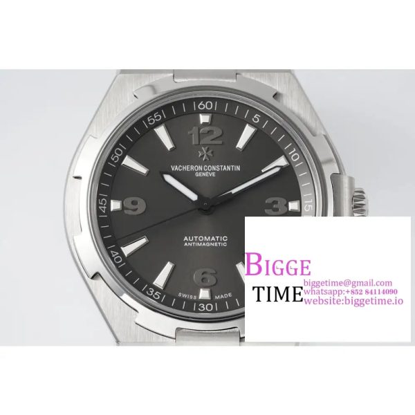 Overseas 47040 SS PPF 1:1 Best Edition Gray Dial on Black Rubber Strap A1226 - Image 6