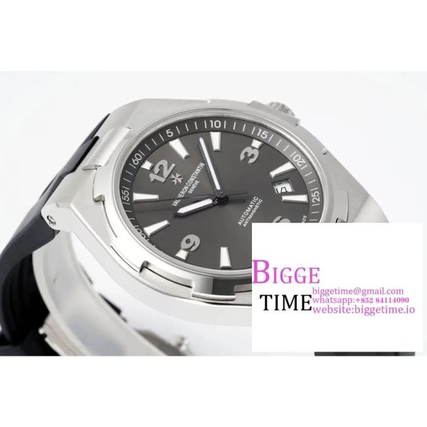Overseas 47040 SS PPF 1:1 Best Edition Gray Dial on Black Rubber Strap A1226 - Image 7