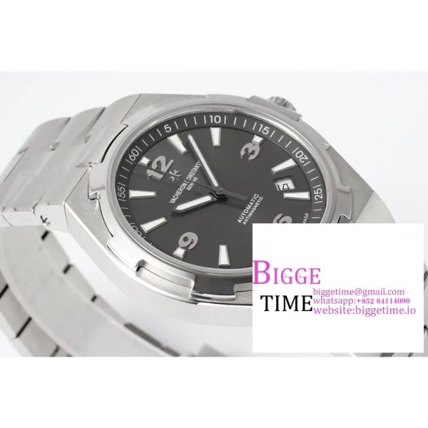 Overseas 47040 SS PPF 1:1 Best Edition Gray Dial on SS Bracelet A1226 - Image 7