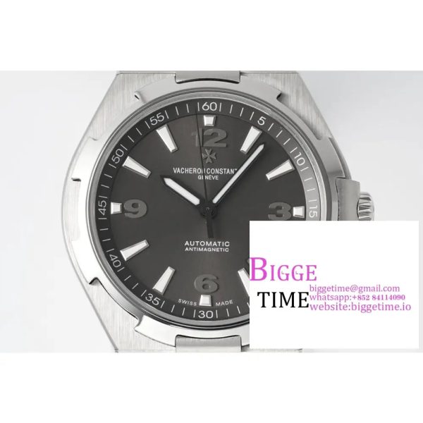 Overseas 47040 SS PPF 1:1 Best Edition Gray Dial on SS Bracelet A1226 - Image 9