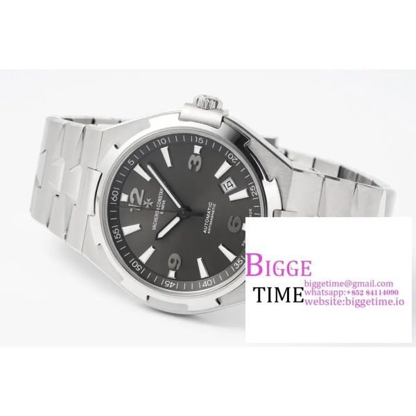 Overseas 47040 SS PPF 1:1 Best Edition Gray Dial on SS Bracelet A1226 - Image 8
