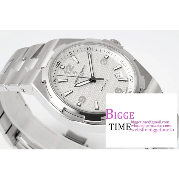 Overseas 42mm 47040 White Dial SS Bracelet PPF A1226SC - Image 4