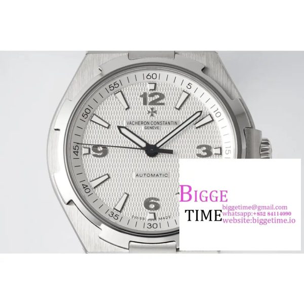 Overseas 42mm 47040 White Dial SS Bracelet PPF A1226SC - Image 5
