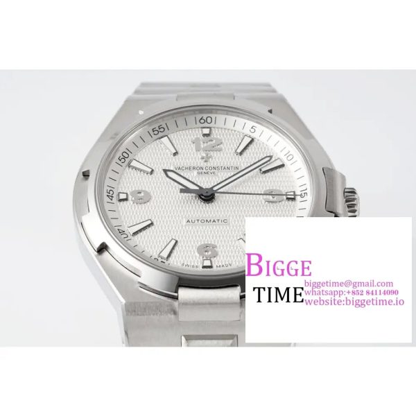 Overseas 42mm 47040 White Dial SS Bracelet PPF A1226SC - Image 7