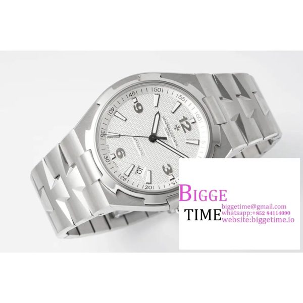 Overseas 42mm 47040 White Dial SS Bracelet PPF A1226SC - Image 3