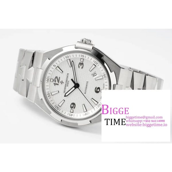 Overseas 42mm 47040 White Dial SS Bracelet PPF A1226SC - Image 6