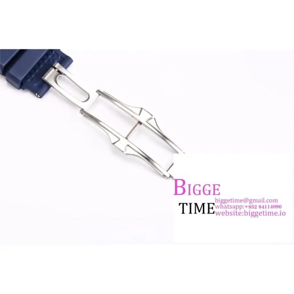 Overseas Tourbillon Ref 6000V SS BBRF 1:1 Best Edition Blue Dial on Blue Rubber Straps Tourb - Image 8