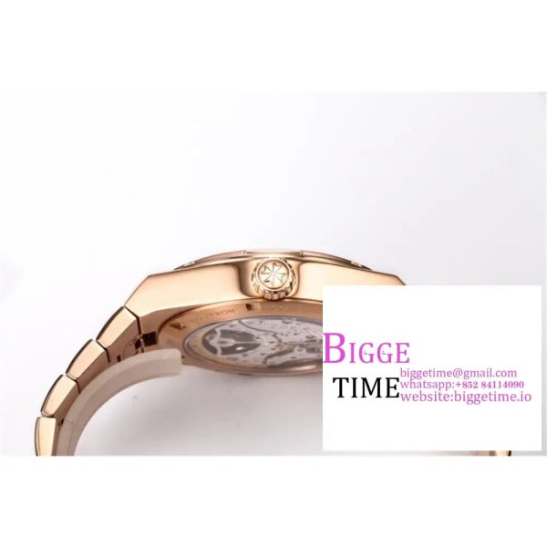 Overseas Tourbillon Ref 6000V RG BBRF 1:1 Best Edition Blue Dial on RG Bracelet Tourb - Image 7