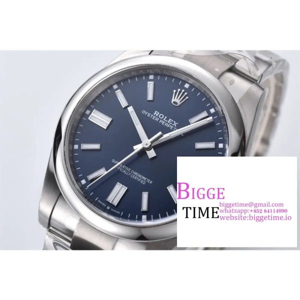 Oyster Perpetual 124300 41mm Clean Factory 1:1 Best Edition 904L Steel Blue Dial VR3230 - Image 2