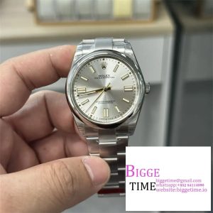 Oyster Perpetual 124300 41mm VSF 1:1 Best Edition 904L Steel Silver Dial VS3235