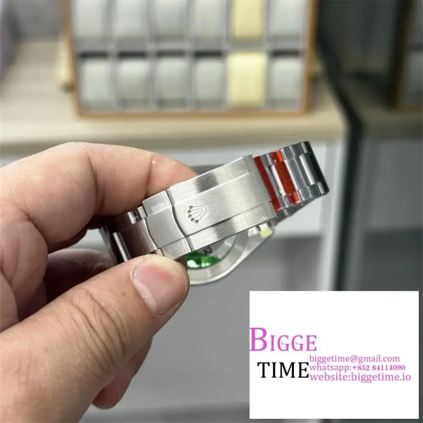 Oyster Perpetual 124300 41mm VSF 1:1 Best Edition 904L Steel Silver Dial VS3235 - Image 4