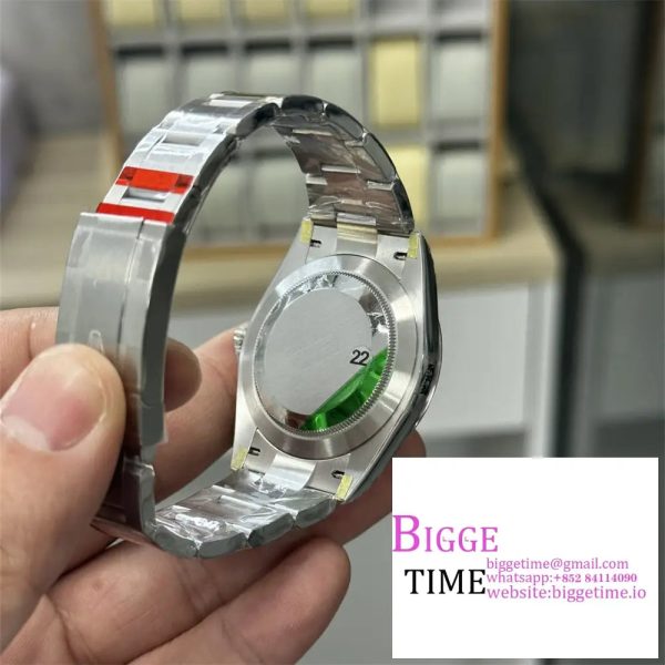 Oyster Perpetual 124300 41mm VSF 1:1 Best Edition 904L Steel Silver Dial VS3235 - Image 5