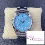 Oyster Perpetual 124300 41mm VSF 1:1 Best Edition 904L Steel Tiffany Blue Dial VS3235