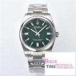 Oyster Perpetual 126000 36mm Clean 1:1 Best Edition 904L Steel Green Dial VR3230