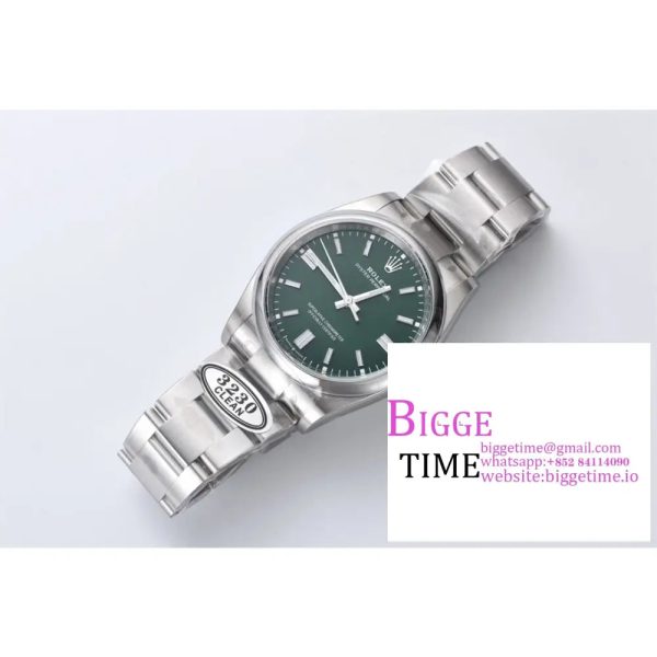 Oyster Perpetual 126000 36mm Clean 1:1 Best Edition 904L Steel Green Dial VR3230 - Image 3