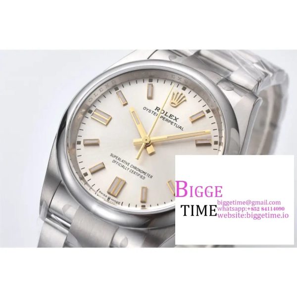 Oyster Perpetual 126000 36mm Clean 1:1 Best Edition 904L Steel Silver Dial VR3230 - Image 3