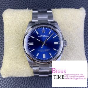 Oyster Perpetual 126000 36mm VSF 1:1 Best Edition 904L Steel Blue Dial VS3230 V2