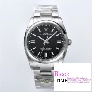 Oyster Perpetual 41mm 124300 Black Dial Oyster Bracelet Clean Factory CF VR3230
