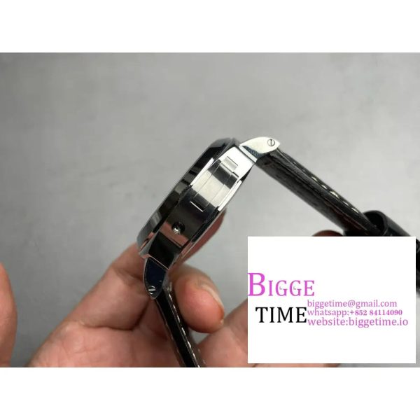 PAM1084 Luminor 44mm HWF 1:1 Best Edition Black Dial on Black Leather Strap A6497 - Image 5