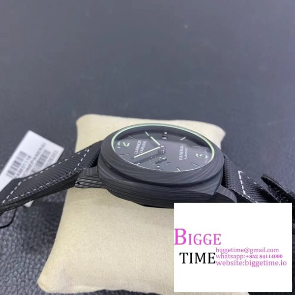 PAM1118 Luminor Marina “Luminous Trilogy” VSF 1:1 Best Edition on Black Sportech Strap P.9010 - Image 8