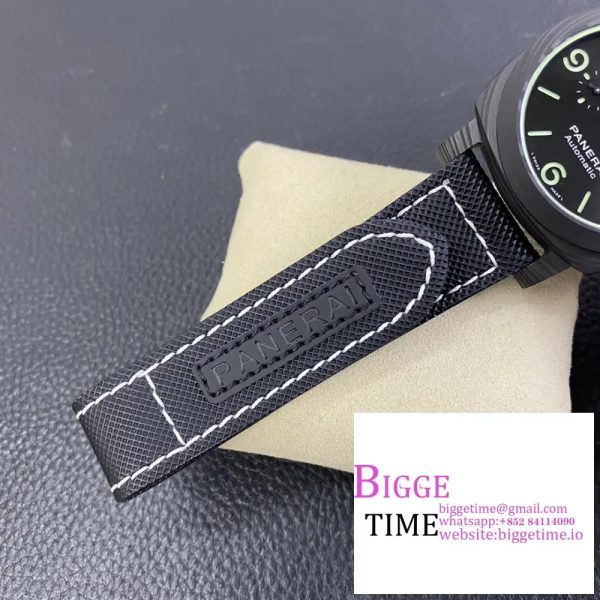 PAM1118 Luminor Marina “Luminous Trilogy” VSF 1:1 Best Edition on Black Sportech Strap P.9010 - Image 4