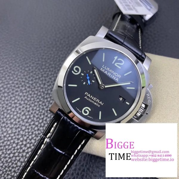 PAM1312 W VSF 1:1 Best Edition Black Dial on Black Leather Strap P.9010 - Image 5