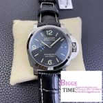 PAM1312 W VSF 1:1 Best Edition Black Dial on Black Leather Strap P.9010