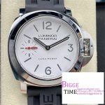 PAM1342 44mm Luminor White Dial Black Rubber Strap HWF 6497