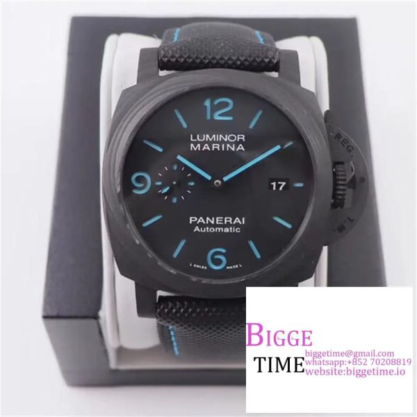 PAM1661 Carbotech VSF 1:1 Best Edition Black Dial On Black Kevlar Composite Strap P.9010