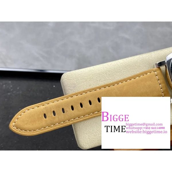PAM372 47mm Luminor Black Dial Brown Leather Strap HWF P3000 - Image 7