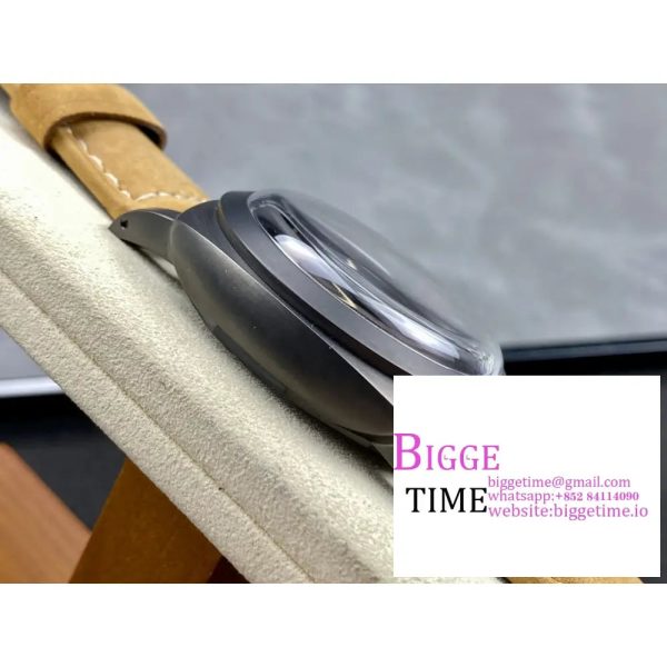PAM375 N V6F 1:1 Best Edition Black Dial on Brown Asso Strap P3000 - Image 5