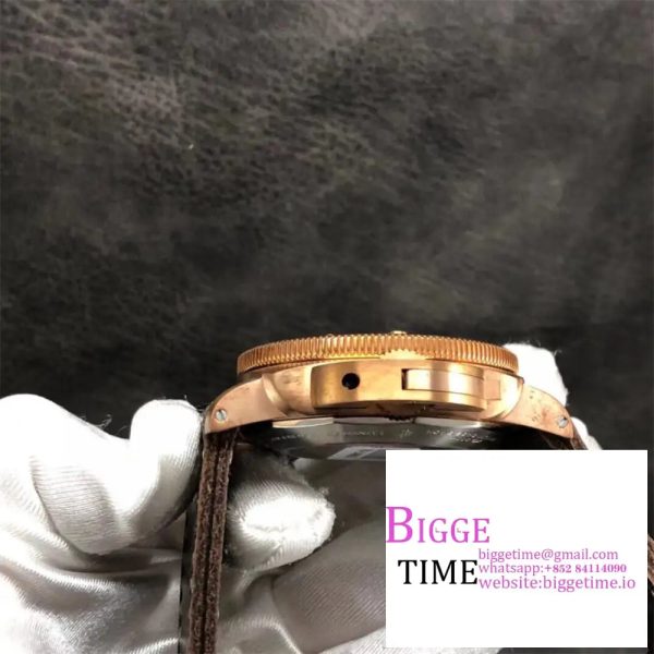 PAM382 N Bronzo VSF 1:1 Best Edition on Brown Distressed Calfskin Strap P.9000 V2 - Image 4