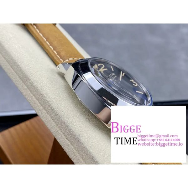PAM416 44mm Luminor Black Dial Brown Leather Strap HWF 6497 - Image 5