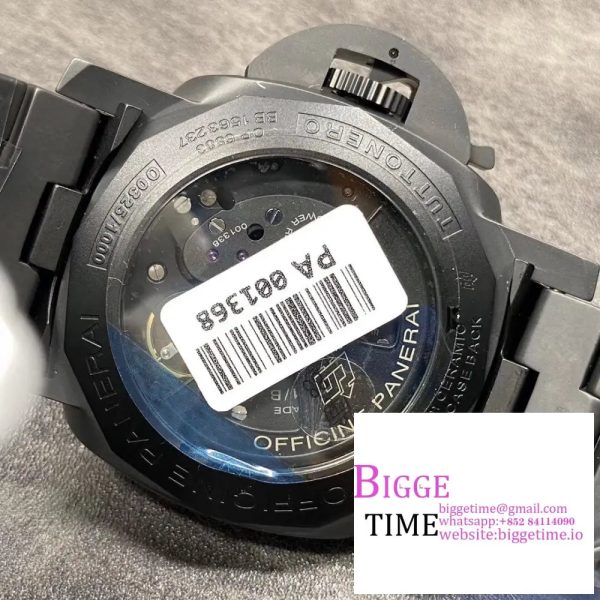 PAM438 O Real Ceramic VSF 1:1 Best Edition on Ceramic Bracelet P9001/B V2 - Image 8