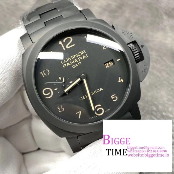 PAM438 O Real Ceramic VSF 1:1 Best Edition on Ceramic Bracelet P9001/B V2 - Image 4