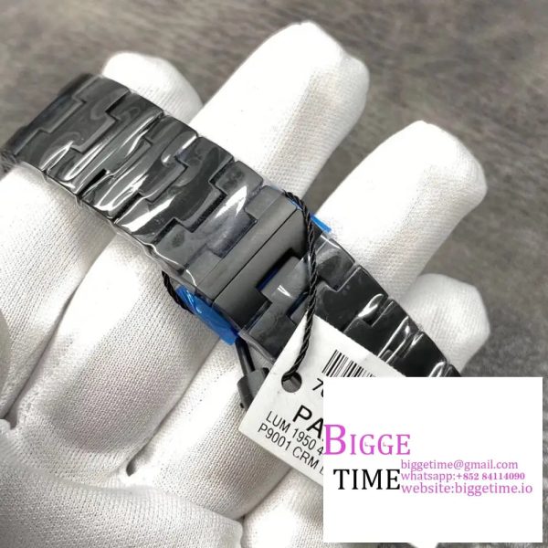 PAM438 O Real Ceramic VSF 1:1 Best Edition on Ceramic Bracelet P9001/B V2 - Image 6