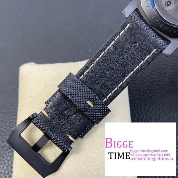 PAM441 O Real Ceramic VSF 1:1 Best Edition on Brown Asso Strap P.9001  V2 - Image 9