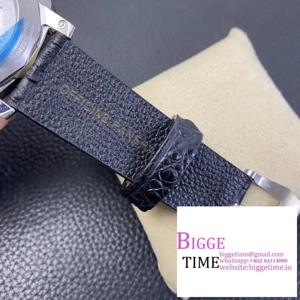 PAM498 O "福" VSF 1:1 Best Edition on Black Leather Strap P.9000  V2 - Image 6
