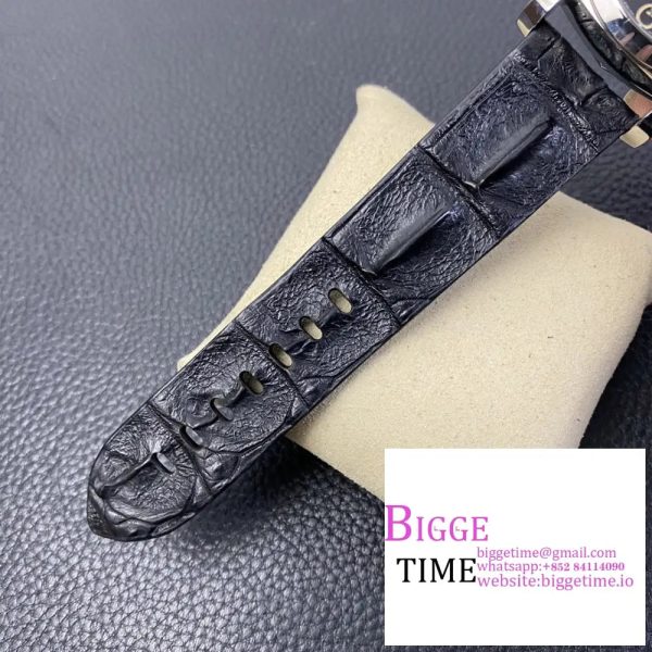 PAM498 O "福" VSF 1:1 Best Edition on Black Leather Strap P.9000  V2 - Image 5