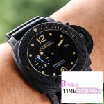 PAM616 Carbotech VSF Best Edition on Blue Logo Black Rubber Strap P.9000  V3